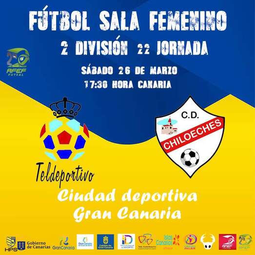 El Teldeportivo, primer clasificado, recibe este sábado al tercero de la clasificación / TA